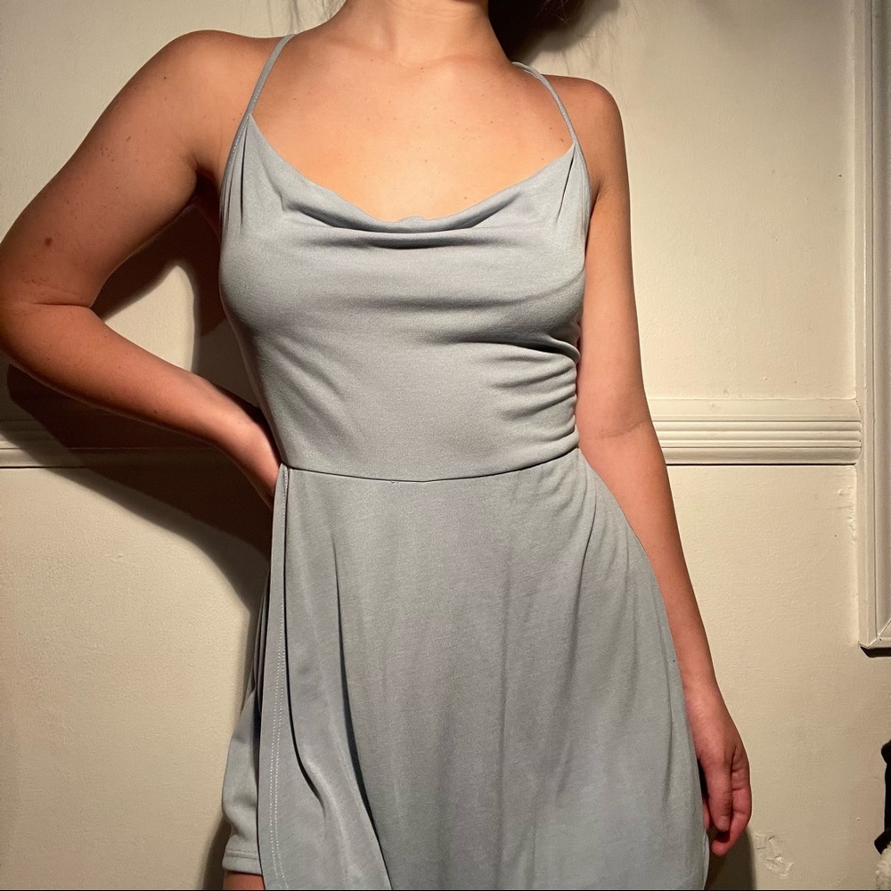 PACSUN BABY BLUE ROMPER/DRESS 💙👗